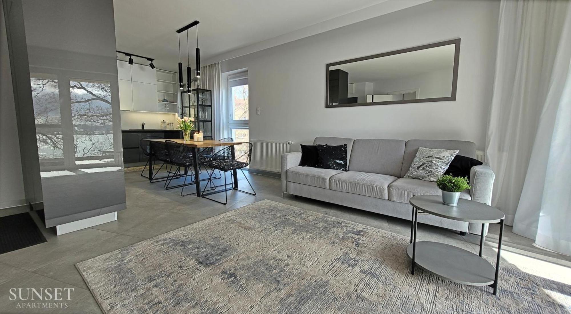 Sunset Apartments - Flotylla. Widok Na Port + Parking. Swinoujscie Kültér fotó